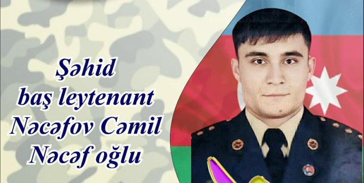 Şəhid Nəcəfov Cəmil Nəcəf oğlunun anım günü ilə əlaqədar məzarı ziyarət olundu