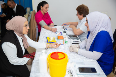 Binəqədi Tibb Mərkəzində “Talassemiyasız həyat naminə” proqramı çərçivəsində qanvermə aksiyası keçirildi
