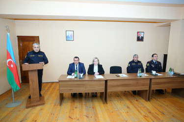 Binəqədi rayonu 314 № li tam orta məktəbdə "Narkotiksiz gələcək naminə” mövzusunda maarifləndirici görüş keçirildi