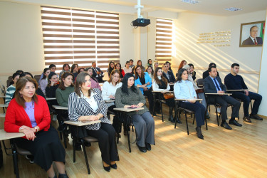 Binəqədi rayonunda "Gender zorakılığına qarşı birlikdə mübarizə aparaq!” mövzusunda tədbir keçirildi