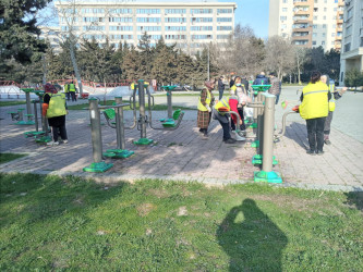 Binəqədi rayonunda 14 mart 2026-cı il tarixində növbəti ümumrayon iməciliyi keçirildi