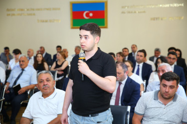 24 iyul 2025-ci il tarixində Binəqədi Rayon İcra Hakimiyyətinin başçısı Elxan Allahverdiyevin M.Ə.Rəsulzadə qəsəbəsinin sakinləri ilə səyyar qəbulu keçirildi