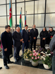 Şəhid Məmmədov Vüsal Aftandil oğlunun şəhadətinin ildönümü ilə əlaqədar məzarı ziyarət olundu