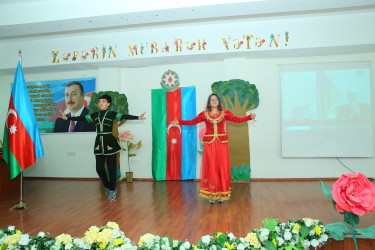 Binəqədi rayonu 3 № li tam orta məktəbdə “Konstitusiya və Suverenlik İli” çərçivəsində 28 May-“Müstəqlillik Günü”nə həsr edilmiş “Müstəqilliyimiz Əbədidir!” adlı tədbir keçirildi