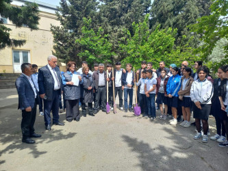 Xocəsən qəsəbəsində “Konstitusiya və Suverenlik İli” çərçivəsində 02 may 2025-ci il tarixində ağacəkmə aksiyasi keçirildi