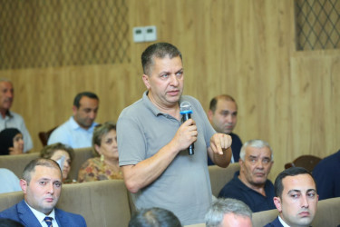20 avqust 2026-cı il tarixində Binəqədi Rayon İcra Hakimiyyətinin başçısı Elxan Allahverdiyevin M.Ə.Rəsulzadə qəsəbə sakinləri ilə səyyar qəbulu keçirildi