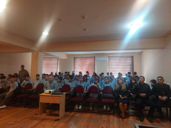 Binəqədi rayonu 314 №-li tam orta məktəbdə "Narkotiksiz gələcək naminə!” mövzusunda tədbir keçirildi