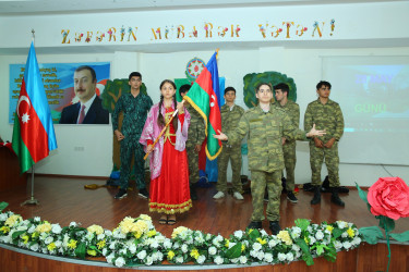 Binəqədi rayonu 3 № li tam orta məktəbdə “Konstitusiya və Suverenlik İli” çərçivəsində 28 May-“Müstəqlillik Günü”nə həsr edilmiş “Müstəqilliyimiz Əbədidir!” adlı tədbir keçirildi