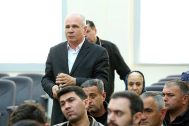 05 mart 2026-cı il tarixində Binəqədi Rayon İcra Hakimiyyətinin başçısı Elxan Allahverdiyevin Xocəsən qəsəbə sakinləri ilə səyyar qəbulu keçirildi