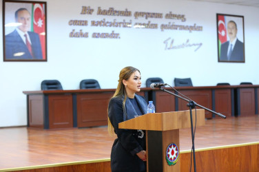 “Konstitusiya və Suverenlik İli” çərçivəsində Fövqəladə Hallar Nazirliyinin Mülki Müdafiə Qoşunlarında 8 Noyabr-“Zəfər Günü”nün beşilliyi münasibətilə tədbir keçirildi