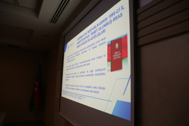Binəqədi rayonunda “Konstitusiya və Suverenlik İli” çərçivəsində “Ümummilli Lider Heydər Əliyev müstəqil Azərbaycan Konstitusiyasının müəllifidir” mövzusunda məlumat sessiyası keçirildi