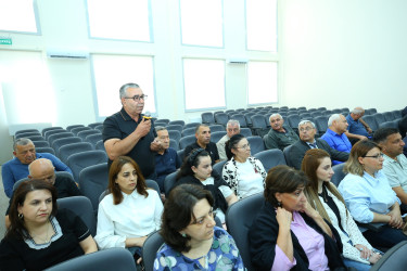 01 oktyabr 2026-cı il tarixində Binəqədi Rayon İcra Hakimiyyətinin başçısı Elxan Allahverdiyevin Xocəsən qəsəbəsi sakinləri ilə səyyar qəbulu keçirildi