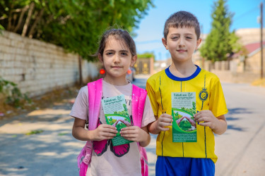 Binəqədi rayonunda “Konstitusiya və Suverenlik İli” çərçivəsində “Ətraf mühitin mühafizəsi və ekoloji maarifləndirmə” mövzusunda aksiya keçirilib