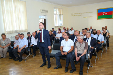 24 iyul 2025-ci il tarixində Binəqədi Rayon İcra Hakimiyyətinin başçısı Elxan Allahverdiyevin M.Ə.Rəsulzadə qəsəbəsinin sakinləri ilə səyyar qəbulu keçirildi