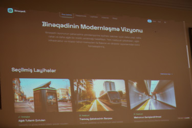 Binəqədi rayonu Ə.Şixlinski adına 135 nömrəli tam orta məktəbdə “ Şəhərsalma və Memarlıq” ili çərçivəsinda “Müasir şəhərsalma və memarlıq” mövzusuna həsr olunmuş tədbir keçirildi