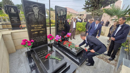 23 oktyabr 2026-cı il tarixində şəhid Hüseynov Rövşən Kazım oğlunun anım günü ilə əlaqədar məzarı ziyarət olundu
