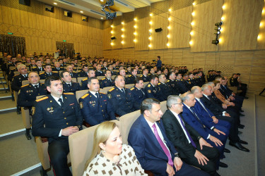 Binəqədi rayonunda “Şəhərsalma və Memarlıq İli” çərçivəsində 2 İyul - Azərbaycan Polisi Günü və Azərbaycan Polisinin yaranmasının 108-ci ildönümü münasibətilə tədbir keçirildi