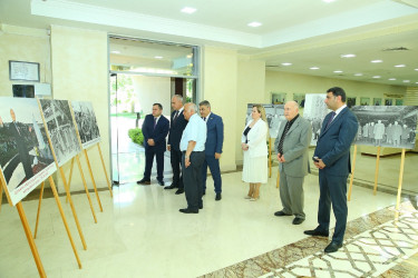 “Konstitusiya və Suverenlik İli” çərçivəsində ümummilli lider Heydər Əliyevin Azərbaycanda ilk dəfə siyasi hakimiyyətə gəlişinə həsr olunmuş “14 iyul 1969-cu il: Tərəqqi yolunun başlanğıcı” mövzusunda tədbir keçirildi