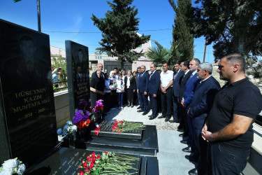 27 Sentyabr Anım Günü ilə əlaqədar ölkəmizin hər yerində olduğu kimi Binəqədi rayonunda da şəhidlərimizin əziz xatirəsi böyük ehtiramla yad edildi