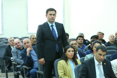 07 may 2026-cı il tarixində Binəqədi Rayon İcra Hakimiyyətinin başçısı Elxan Allahverdiyevin Xocəsən qəsəbə sakinləri ilə səyyar qəbulu keçirildi