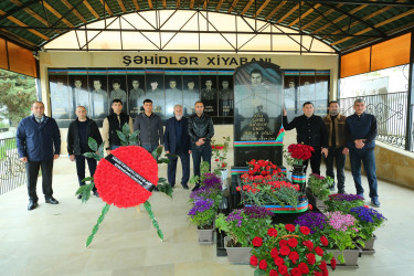 2016-cı il Aprel döyüşləri zamanı şəhid olan Emin Bağırovun anım günü ilə əlaqədar məzarı ziyarət olundu