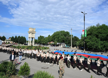 Milli Qurtuluş Gününə həsr olunmuş XXIX “Şahin” hərbi-idman oyununun final mərhələsində birinciliyi Binəqədi rayonu qazandı
