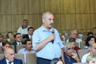 20 avqust 2026-cı il tarixində Binəqədi Rayon İcra Hakimiyyətinin başçısı Elxan Allahverdiyevin M.Ə.Rəsulzadə qəsəbə sakinləri ilə səyyar qəbulu keçirildi