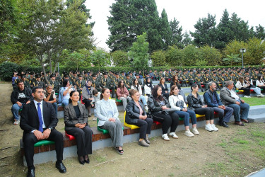Binəqədi rayonunda "20 Sentyabr - Dövlət Suverenliyi Günü”nə həsr olunmuş “Dövlət Suverenliyi-Müstəqilliyimizin əbədi rəmzidir!” adlı tədbir keçirildi