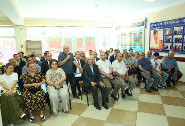 19 iyun 2025-ci il tarixində Binəqədi Rayon İcra Hakimiyyətinin başçısı Elxan Allahverdiyevin Xocəsən qəsəbəsinin sakinləri ilə səyyar qəbulu keçirildi