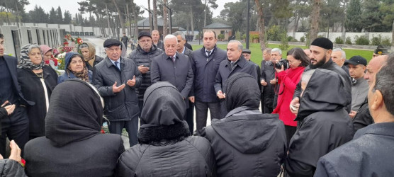 Şəhid Tağıyev Ruslan Fuad oğlunun şəhadətinin ildönümü ilə əlaqədar məzarı ziyarət olundu