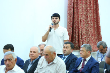 17 sentyabr 2026-cı il tarixində Binəqədi Rayon İcra Hakimiyyətinin başçısı Elxan Allahverdiyevin Biləcəri qəsəbə sakinləri ilə səyyar qəbulu keçirildi