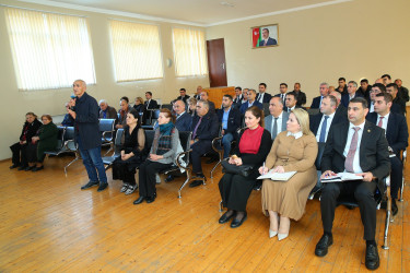 18 noyabr 2025-ci il tarixində Binəqədi Rayon İcra Hakimiyyətinin başçısı Elxan Allahverdiyevin 6-cı mikrorayon sakinləri ilə səyyar qəbulu keçirildi