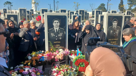 Şəhid Zeynalov Tural Ruslan oğlunun anım günü ilə əlaqədar məzarı ziyarət olundu