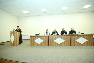 Binəqədi rayonu 335 № li tam orta məktəbdə "Narkotiksiz gələcək naminə” mövzusunda növbəti maarifləndirici görüş keçirildi