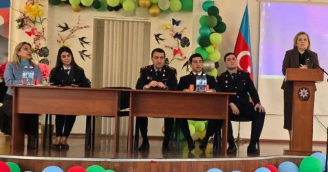Binəqədi rayonu 3 №-li tam orta məktəbdə "Narkotiksiz gələcək naminə!” mövzusunda tədbir keçirildi