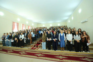 Binəqədi rayonu 276 № li tam orta məktəbdə Məktəbəqədər və Ümumi Təhsil üzrə Dövlət Agentliyinin (MÜTDA) təşəbbüsü ilə keçirilən valideyn konfransları çərçivəsində növbəti görüş keçirildi