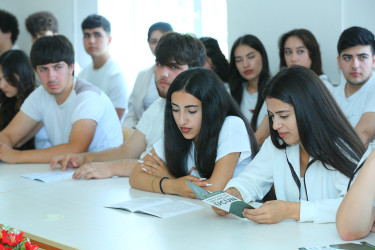 Binəqədi rayonunda 26 İyun-Narkomaniya və Narkobiznesə qarşı Beynəlxalq Mübarizə Gününə həsr olunmuş "Narkotiksiz gələcək naminə!” mövzusunda növbəti maarifləndirici tədbir keçirildi