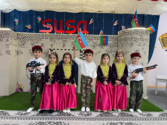 Binəqədi rayonunda körpələr evi-uşaq bağçalarında “Konstitusiya və Suverenlik İli” çərçivəsində 8 Noyabr - “Zəfər Günü” münasibətilə bayram tədbirləri keçirildi