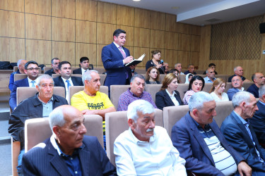 15 oktyabr 2026-cı il tarixində Binəqədi Rayon İcra Hakimiyyətinin başçısı Elxan Allahverdiyevin M.Ə.Rəsulzadə qəsəbə sakinləri ilə səyyar qəbulu keçirildi