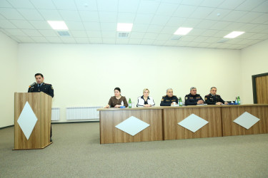 Binəqədi rayonu 335 № li tam orta məktəbdə "Narkotiksiz gələcək naminə” mövzusunda növbəti maarifləndirici görüş keçirildi