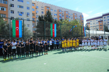 Paytaxtın abad məhəllələrində mini futbol yarışları başa çatıb