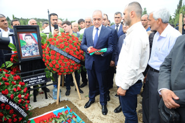 Abşeron rayonunun Mehdiabad qəsəbə Qəbiristanlığında Birinci Qarabağ Müharibəsi zamanı şəhid olmuş 4 hərbçimizin nəşi dəfn olundu