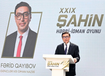 Milli Qurtuluş Gününə həsr olunmuş XXIX “Şahin” hərbi-idman oyununun final mərhələsində birinciliyi Binəqədi rayonu qazandı
