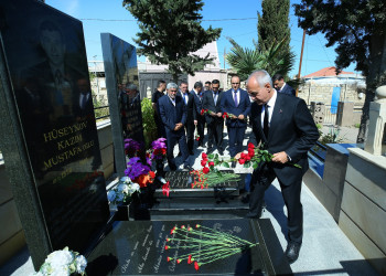 27 Sentyabr Anım Günü ilə əlaqədar ölkəmizin hər yerində olduğu kimi Binəqədi rayonunda da şəhidlərimizin əziz xatirəsi böyük ehtiramla yad edildi