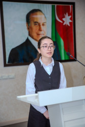 Xalqımızın ümumilli lideri Heydər Əliyevin əziz xatirəsinə həsr olunmuş “Heydər Əliyev və Azərbaycan tarixi” adlı referat-yazı müsabiqəsinin  rayon turunun qalibləri ilə görüş keçirildi