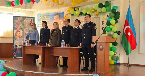 Binəqədi rayonu 3 №-li tam orta məktəbdə "Narkotiksiz gələcək naminə!” mövzusunda tədbir keçirildi