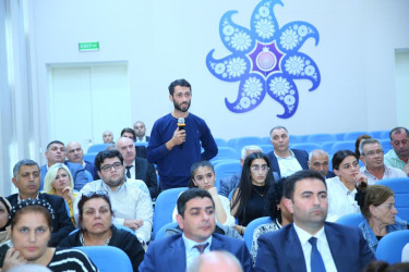 09 oktyabr 2025-ci il tarixində Binəqədi Rayon İcra Hakimiyyətinin başçısı Elxan Allahverdiyevin Binəqədi qəsəbə sakinləri ilə səyyar qəbulu keçirildi