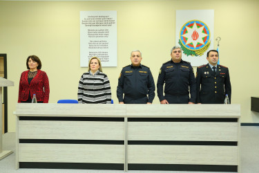 “Vətən” İdman Liseyində "Narkotiksiz gələcək naminə” mövzusunda maarifləndirici  görüş keçirildi