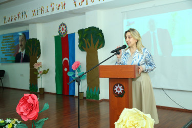 Binəqədi rayonu 3 № li tam orta məktəbdə “Konstitusiya və Suverenlik İli” çərçivəsində 28 May-“Müstəqlillik Günü”nə həsr edilmiş “Müstəqilliyimiz Əbədidir!” adlı tədbir keçirildi