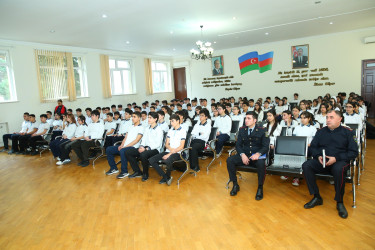 Binəqədi rayonu 248 № li tam  orta məktəbdə "Narkotiksiz gələcək naminə!” mövzusunda növbəti maarifləndirici tədbir keçirildi